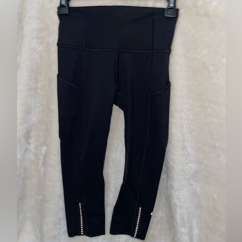 Lululemon Fast & Free Cropped Seamless Leggings
